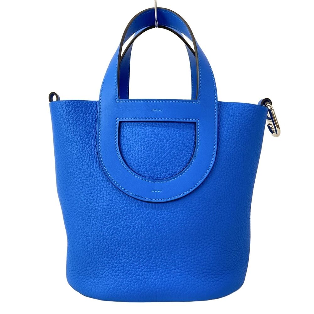 Hermès In the Loop 18 Handbag Taurillon Clemence Veau Swift - Picture 1 of 16